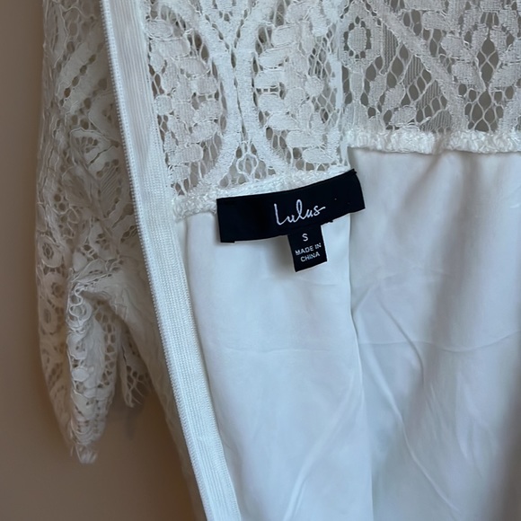 Lulu white lace dress - Picture 7 of 8